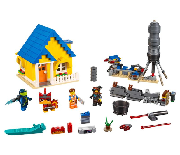 LEGO Movie Dom Emmeta/Rakieta ratunkowa - 465112 - zdjęcie 2
